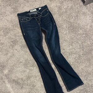 BKE Women's Deep Indigo Boot Cut Jeans